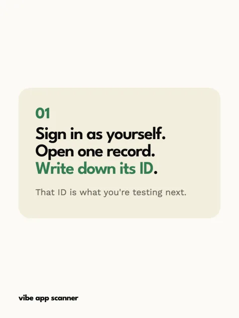 Vibe App Scanner carousel, slide 2