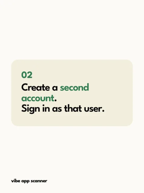 Vibe App Scanner carousel, slide 3