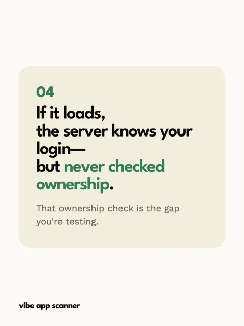 Vibe App Scanner carousel, slide 5